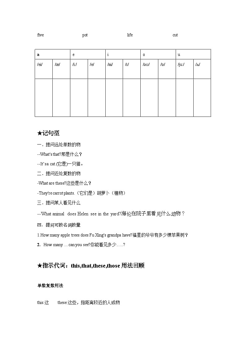 人教版(2024)七年级上册英语新课预习Starter Unit 3 Welcome!(含答案)第2页