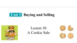 冀教版初中英语八下Unit 5 Lesson 30  A Cookie Sale 课件+教案