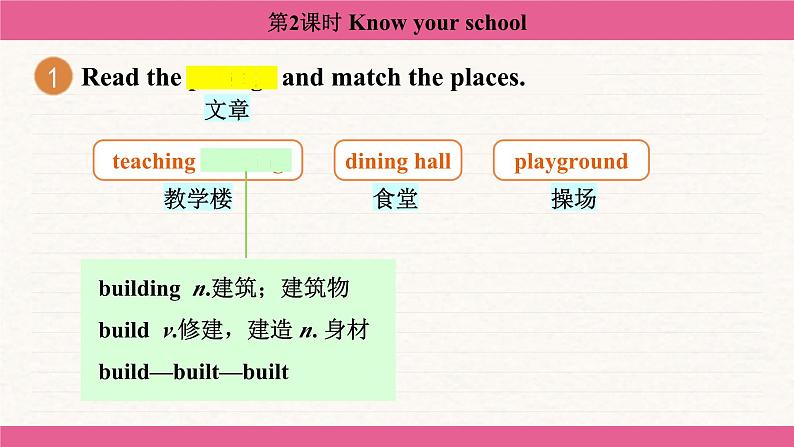Starter Welcome to junior high! Know your school 课件 2024-2025学年外研版(2024)七年级英语上册第3页