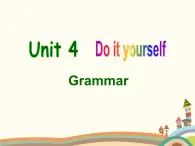 译林版英语八年级上册Unit 4 Do it yourself_(1)课件