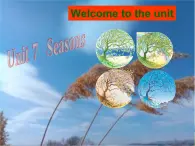 译林版英语八年级上册Unit7 Seasons 第一课时课件