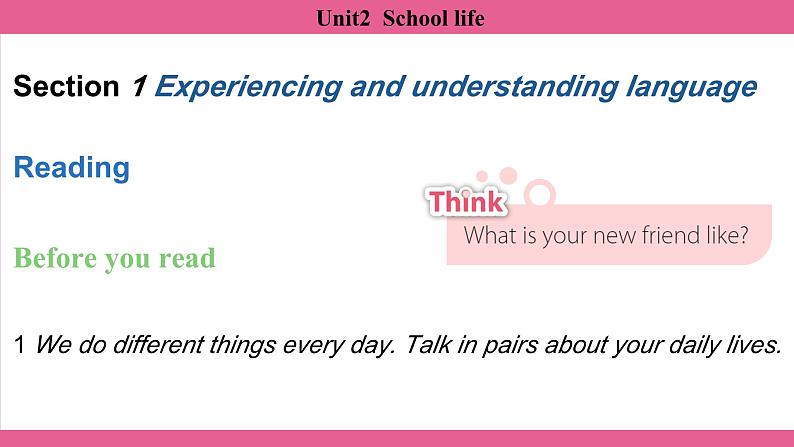 Unit2 School life Section1 课件-2024-2025学年沪教版(2024)七年级英语上册第5页