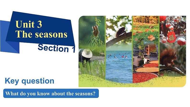 Unit3 The seasons Section1 课件-2024-2025学年沪教版(2024)七年级英语上册第1页