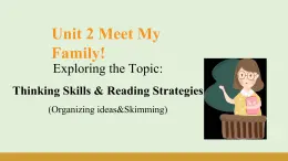 仁愛科普版（2024）七年級(jí)英語(yǔ)上冊(cè)課件 Unit 2  第3課時(shí) Thinking Skills & Reading Strategies