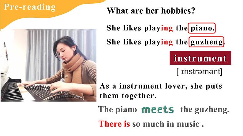 【优质公开课课件+教学设计】Unit2 More than fun starting out understanding idea Rock music meets the erhu(含音视频)新外研版七上英语03