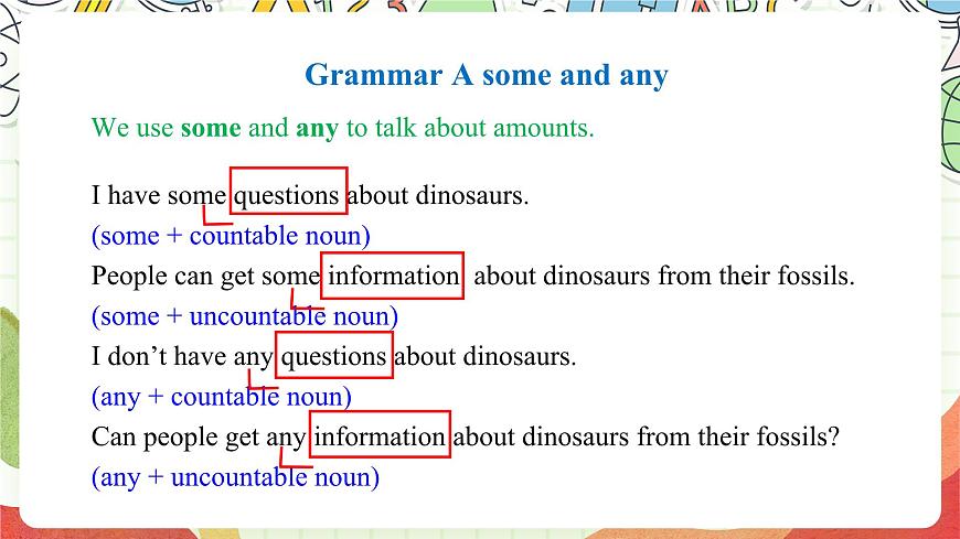 滬教牛津版（六三制三起）英語八上U1 Grammar課件第3頁
