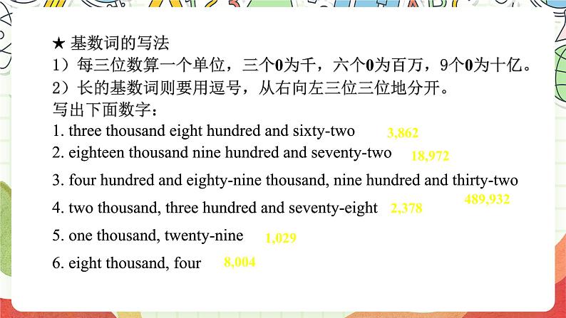 沪教牛津版(六三制三起)英语八上Unit 2 Numbers Grammar 课件08