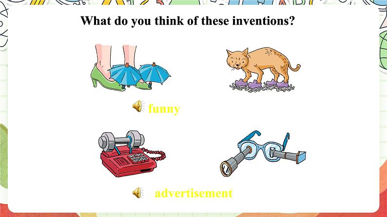 沪教牛津版(六三制三起)英语八上Unit 4 Inventions Listening 课件第3页