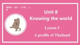 Unit 8 Lesson 5   课件  英语冀教版(2024)七年级上册