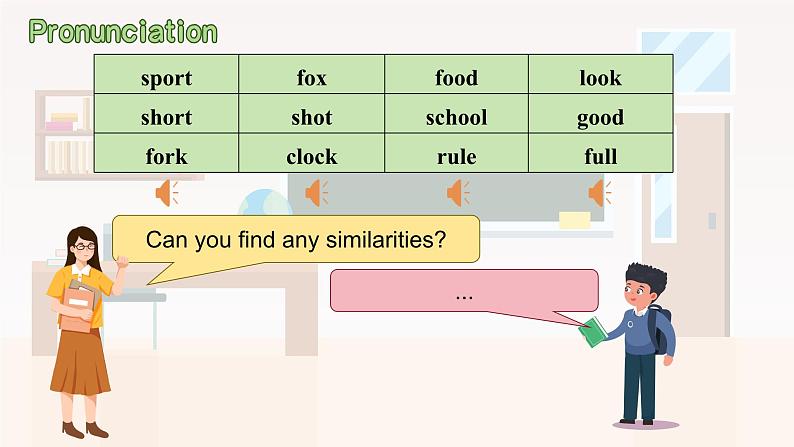 Unit 3(第2课时 section a pronunciation&2a-2f)(教学课件)第6页