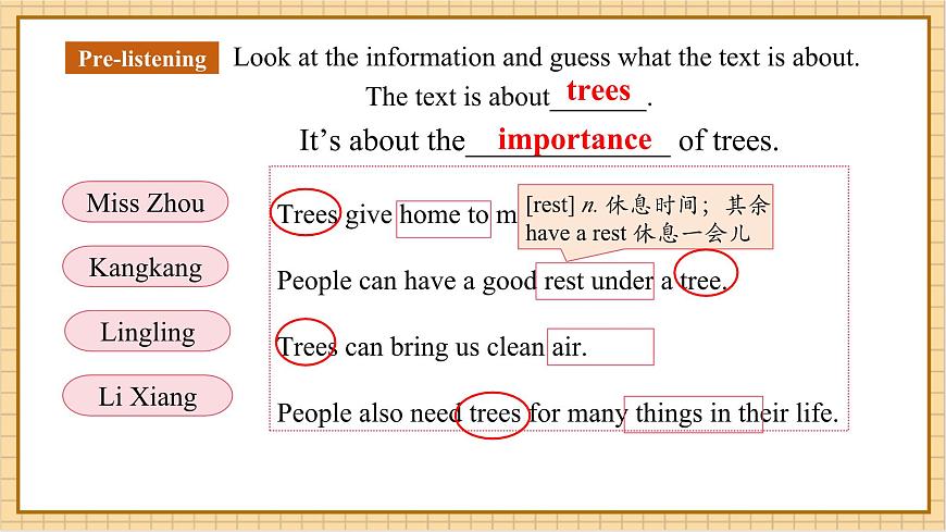 Unit 5 Love mother nature!（第6課時）Oral communication.教學課件第6頁