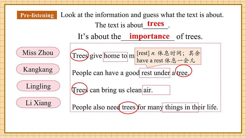 Unit 5 Love mother nature!(第6课时)Oral communication.教学课件第6页