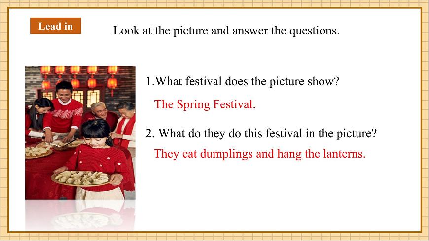 Unit 6 Celebrating the Big Days（第4課時）Theme Reading.教學(xué)課件 第3頁