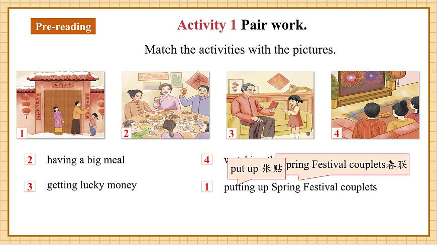 Unit 6 Celebrating the Big Days（第4課時）Theme Reading.教學(xué)課件 第4頁