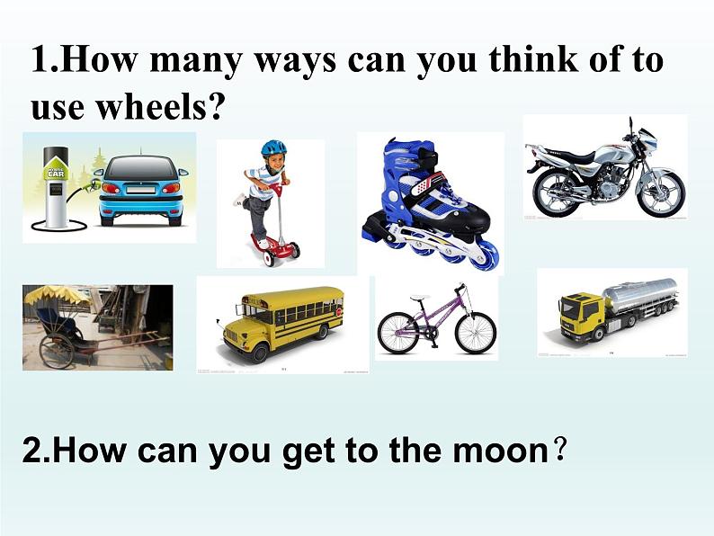 2024冀教版八上英语Unit 6 Go With Transportation Lesson 33 Life on Wheels课件02