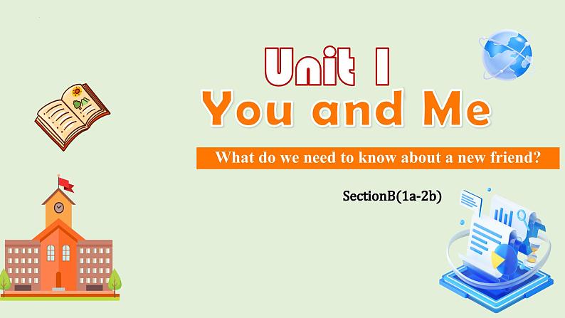 Unit1 You and Me - Section B(1a-2b) 课件2024-2025学年人教版(2024)七年级英语上册第1页