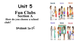 Unit5 Fun Clubs SectionA 1a-1c(2)课件2024-2025学年人教版（2024）七年级英语上册