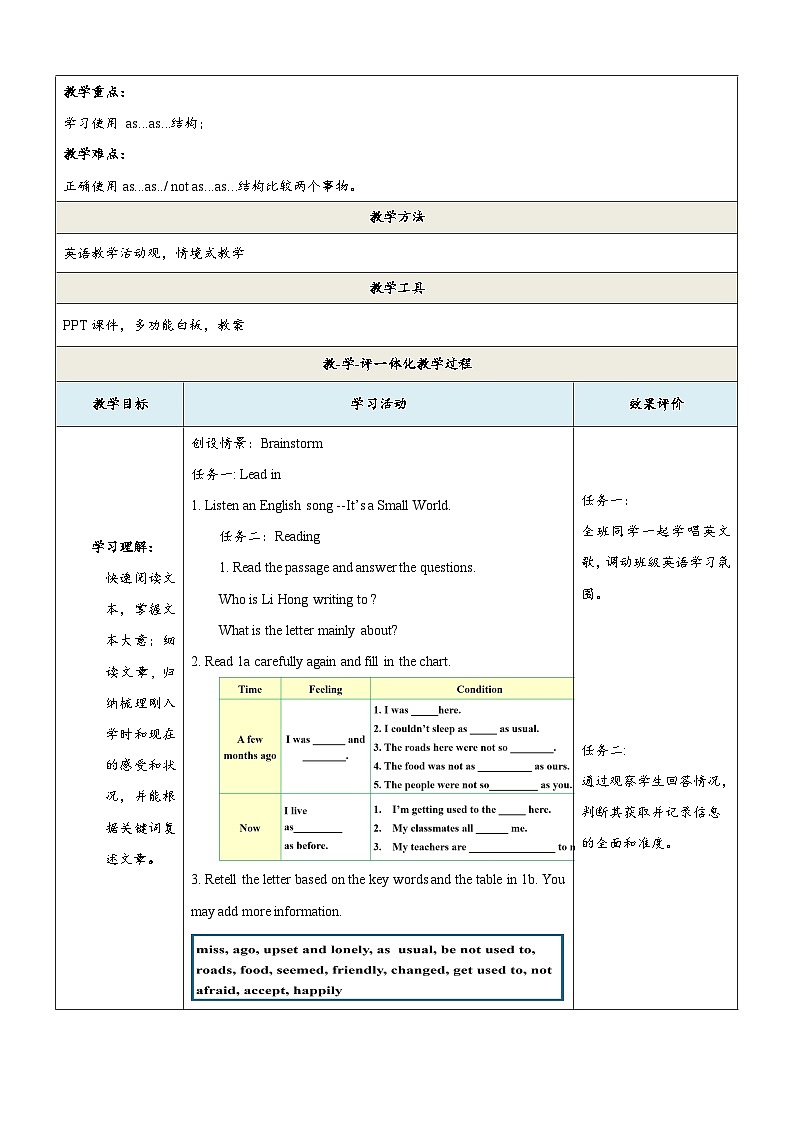 Unit 5 Topic 2 Section C课教学设计第2页
