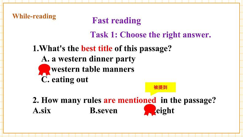 Unit 7 Food festival Topic 2 Section C第8页