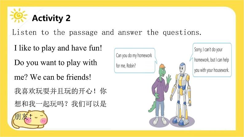 Unit 3 All about me Lesson 1 Me and my body 课件-(冀教版2024)第7页