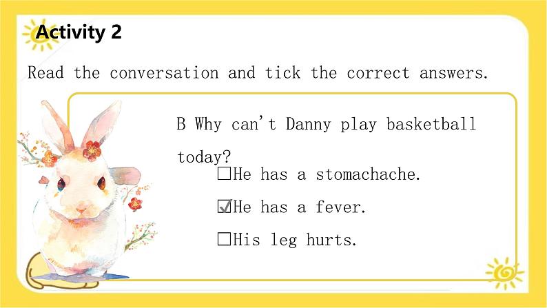Unit 3 All about me Lesson 2 How do you feel 课件-(冀教版2024七年级上册英语·)第7页