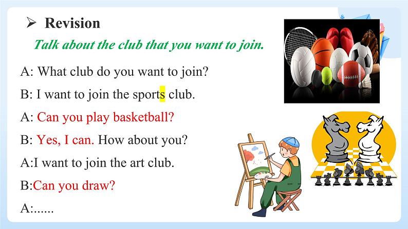 Unit5 Fun Clubs SectionA Grammar Focus3a-3d课件-2024-2025学年人教版(2024)七年级英语上册第3页