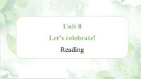 初中牛津譯林版（2024）Unit 8 Let's celebrate!優(yōu)質(zhì)ppt課件