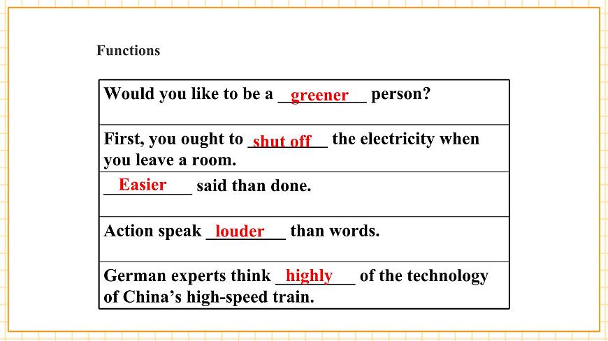 Unit 2 Saving the earth Topic 3 Section D 第8頁