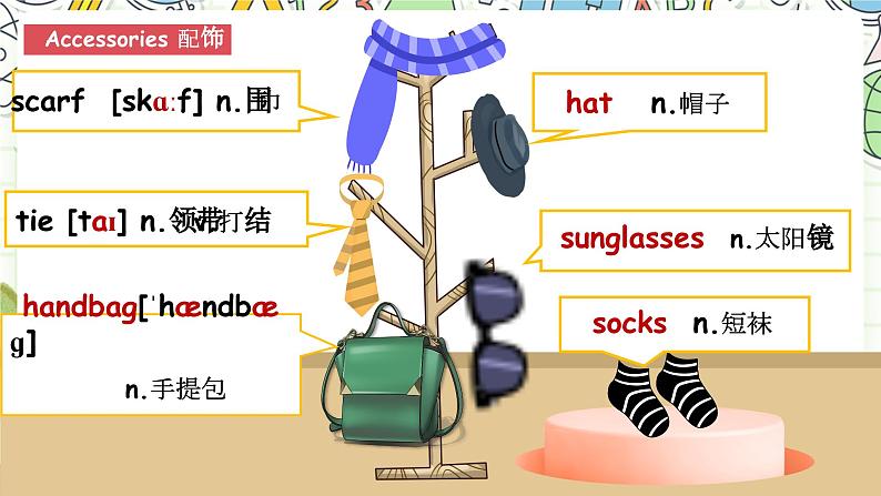 仁爱科普版英语八下 Unit 8 Topic 1 《 We will have a class fashion show》Section A 课件第6页