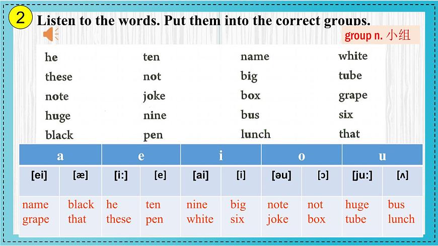 人教版2024七上英語Starter Unit 3 課時2 Section A(Pronunciation)同步課件第7頁