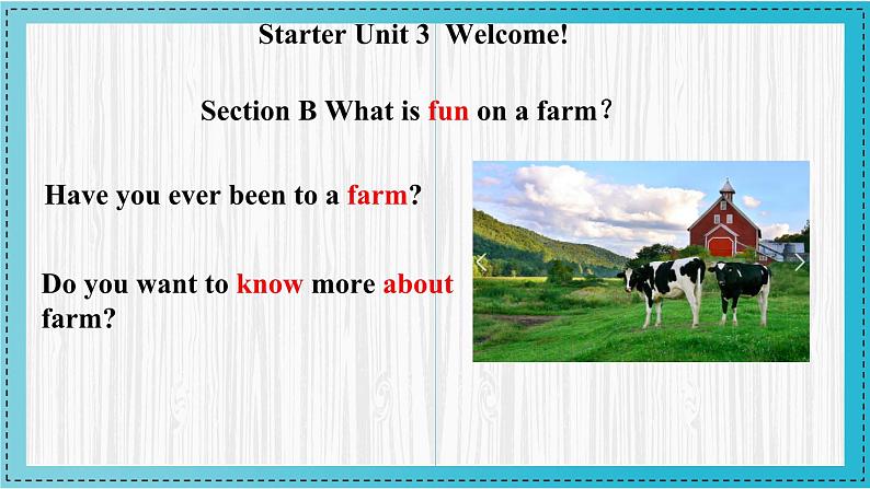 人教版2024七上英语Starter Unit 3 课时3 Section B(1a-2c)同步课件第7页