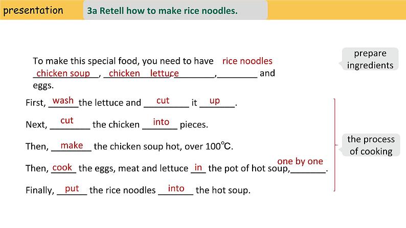Unit 8 How do you make a banana milk shake- SectionB 3a-Self Check 课件 人教新目标英语八年级上册第8页