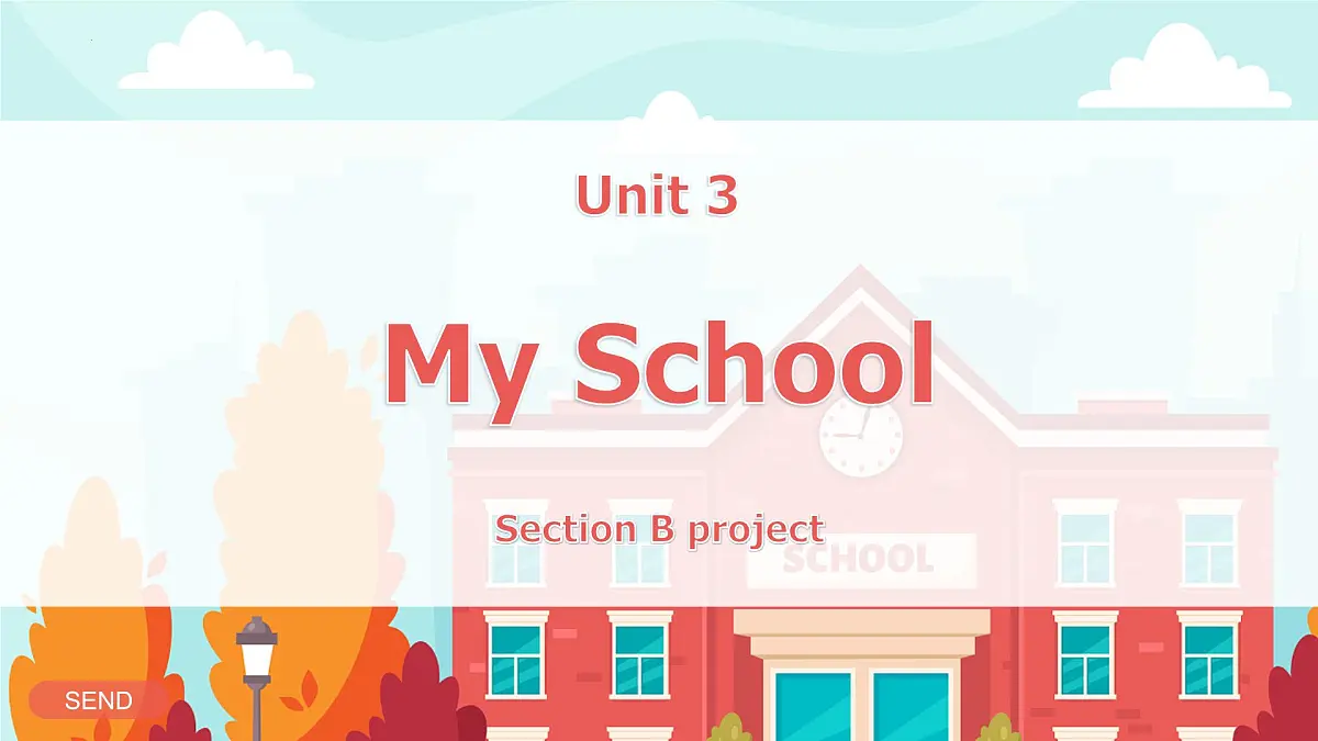 新人教版英语七上Unit 3(第5课时 Section B project)(教学课件)第1页