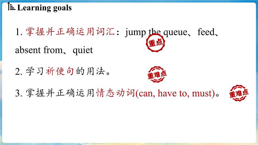 人教版（2024）英語(yǔ)七年級(jí)下冊(cè)--Unit 2 No Rules, No Order (第3課時(shí)) Section A 3a-3d（課件）第2頁(yè)