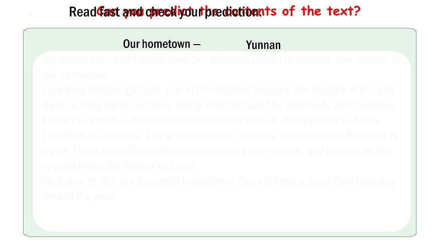 七年級(jí)英語(yǔ)上冊(cè)精美課件（仁愛(ài)科普版2024）Unit5LoveMotherNature!ReadingforWriting第5頁(yè)