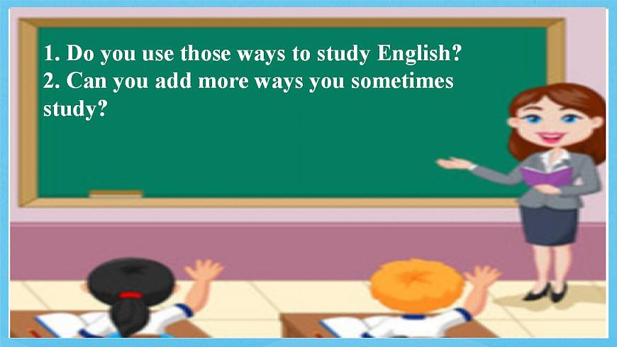 人教版英語(yǔ)九年級(jí)全冊(cè) Unit 1 How can we become good learners  Section A 1a-2d  聽(tīng)說(shuō)課課件第8頁(yè)