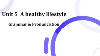 初中英语牛津译林版(2024)七年级上册(2024)Unit 5 A healthy lifestyle背景图ppt课件