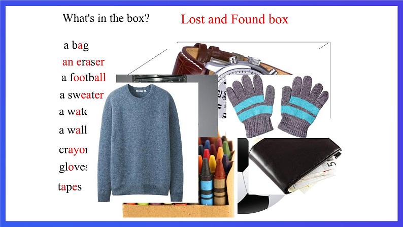 外研版英语七下 Module 1 Unit 1《Whose bag is this》课件第2页