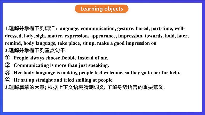 沪教牛津版(六三制)英语八下 Unit 2《 Body language》 第1课时Reading I课件第2页