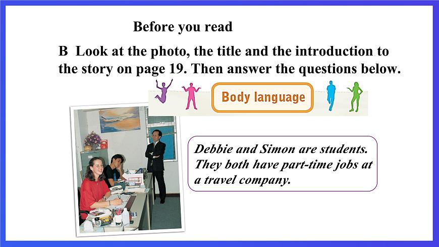 滬教牛津版（六三制）英語八下  Unit 2《 Body language》  第1課時(shí)Reading I課件第8頁