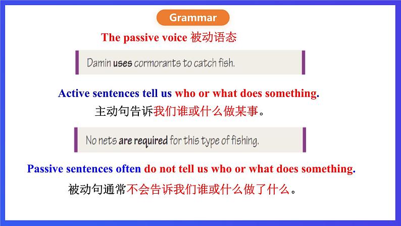 沪教牛津版(六三制)英语八下 Unit 3 《Traditional skills》 第3课时 Grammar第8页