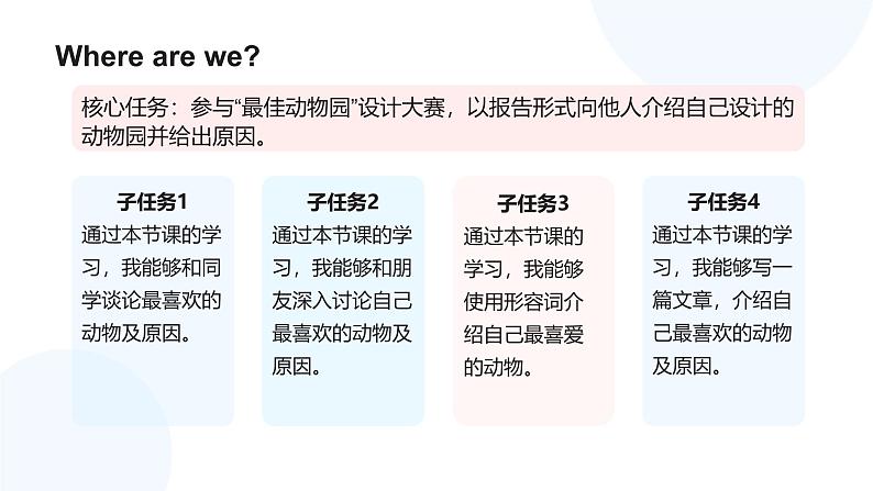 人教版2024七年级下册英语Unit1 Animal Friends L3话题学习 课件第4页