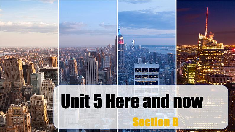 人教版2024七年级下册英语Unit 5 Section B 课件第1页