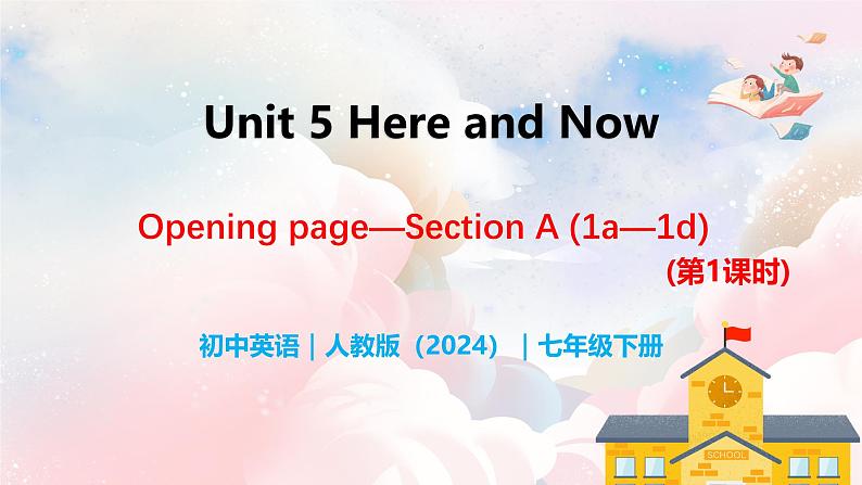 Unit 5 Here and Now 第1课时 Opening page-Section A(1a-1d)第2页