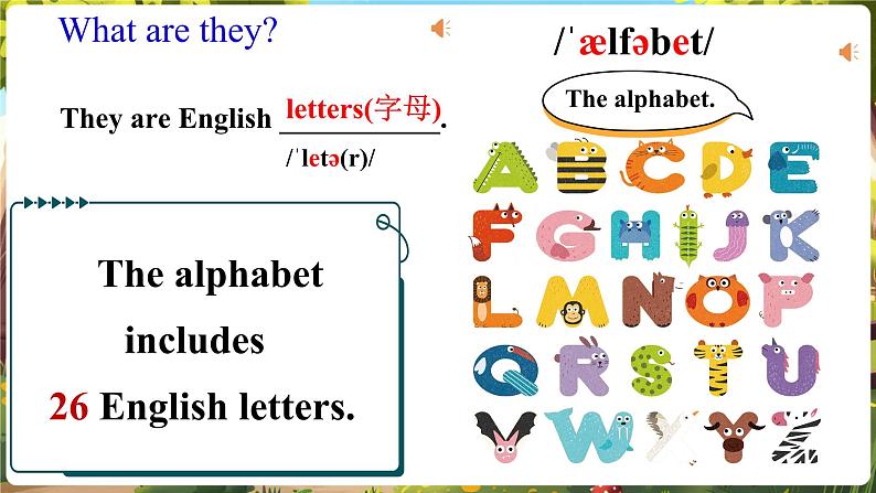 Starter Unit1 Hello! SectionA  Pronunciation第4页