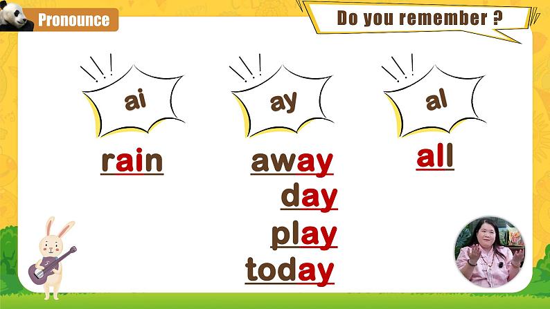人教版2024七年级下册英语U1A Pronunciation-2a-2f 课件第7页
