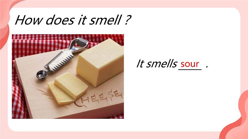 Module 1 Unit 1 It smells delicious. (课件)外研版英语八年级下册第8页