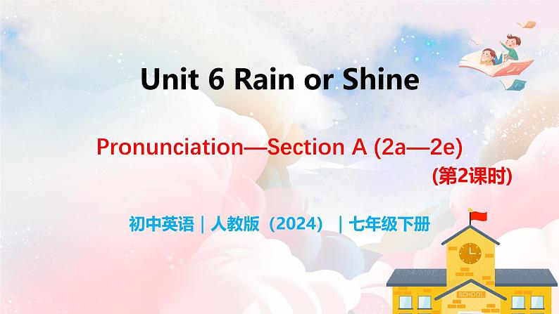 Unit 6 Rain or Shine 第2课时 Section A(Pronunciation-2a-2e)第1页