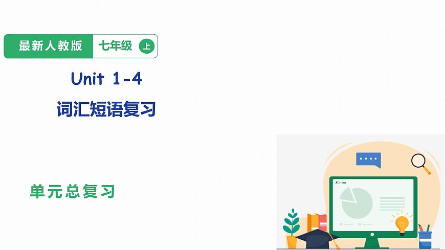 中考第一輪復(fù)習(xí)人教七年級英語上冊Unit1-Unit4詞匯短語復(fù)習(xí)課件第1頁