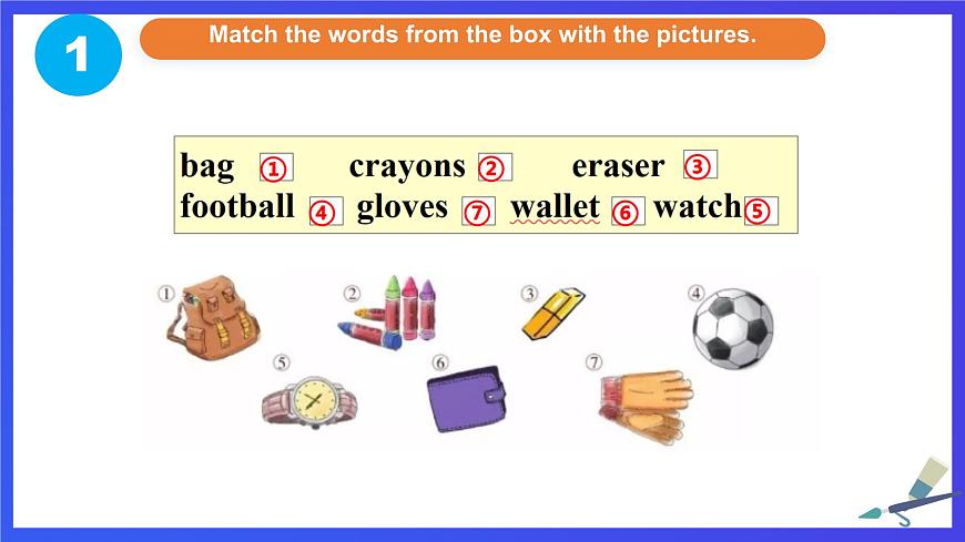 外研版(新標(biāo)準(zhǔn))英語七下 Module 1 Unit 1《Whose bag is this》課件第7頁